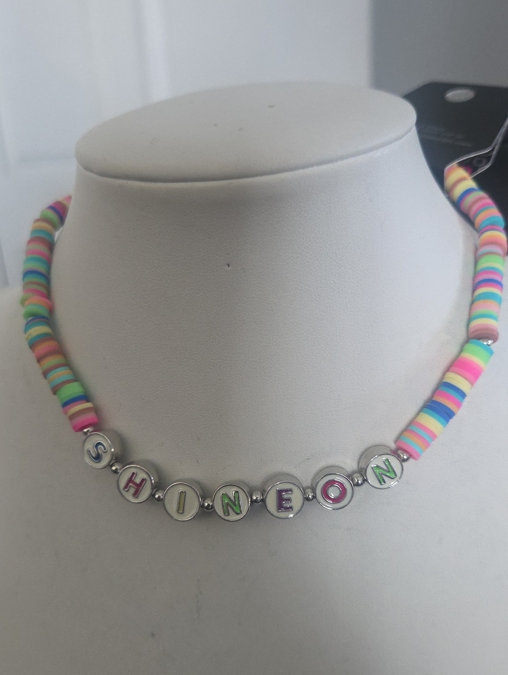 Paparazzi Psychedelic Glow Multi Choker NWT